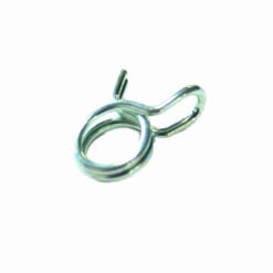 Doppeldrahtklemme 6,6-7,0mm für Dosierungsschlauch, VA / Double wire clamp 6.6-7.0mm for dosing hose, VA