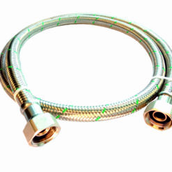 Panzerschlauch 1500 mm flexibel  3/4" ÜM x 3/4" ÜM / Armored hose 1500 mm flexible 3/4″ ÜM x 3/4″ AG